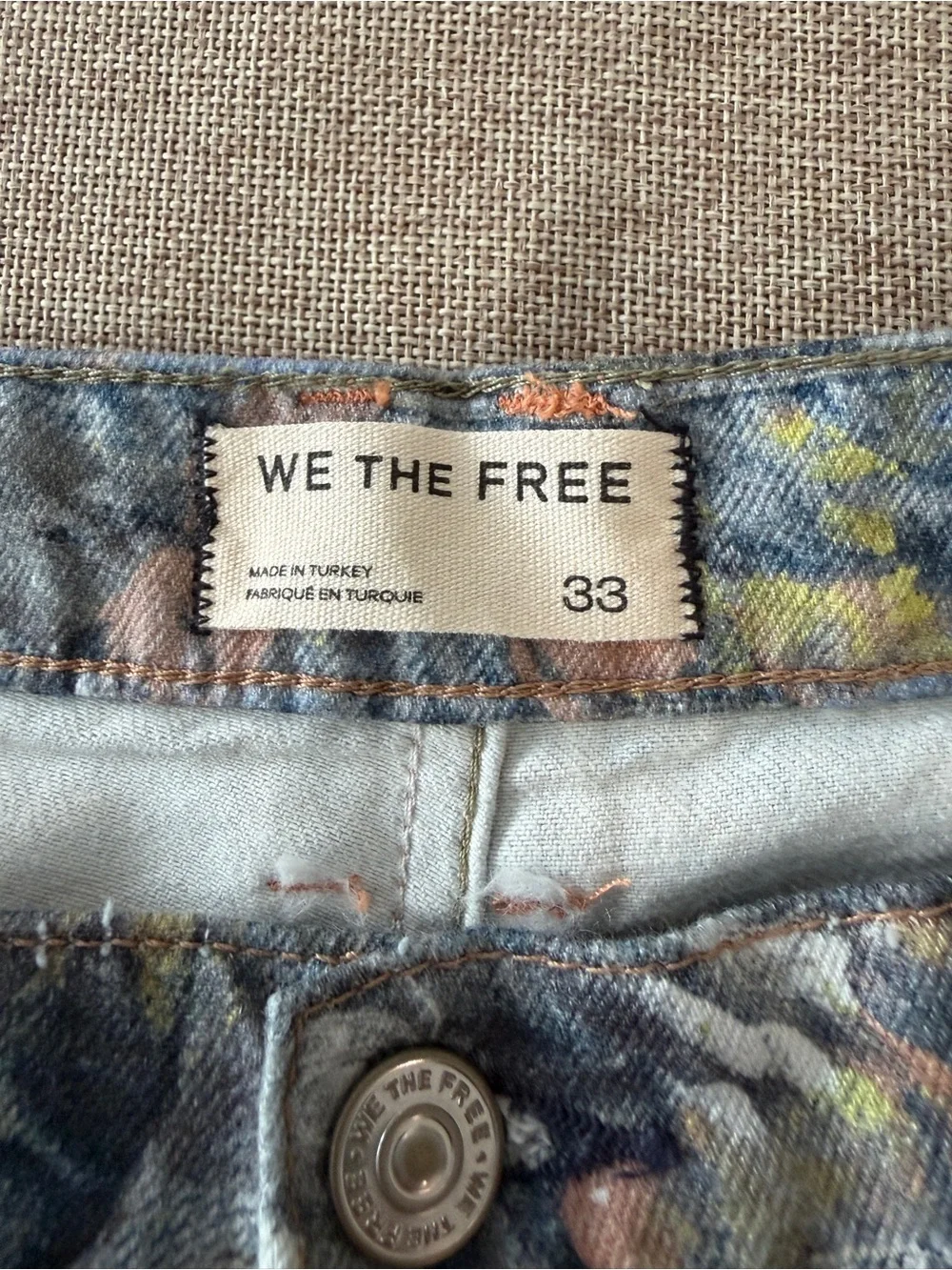 We The Free Good Luck Barrel Illusions Jeans